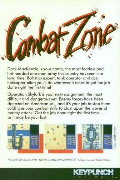 Image n° 1 - screenshots  : Combat Zone
